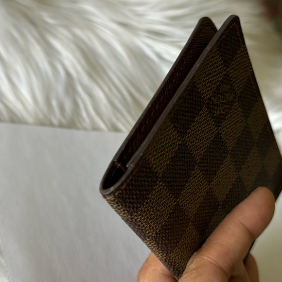 LOUIS VUITTON Damier Ebene Porte 2 Cartes Vertical Card Holder - Picture 8 of 17